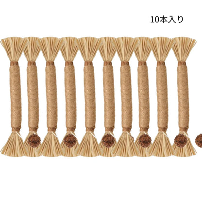 天然またたび使用 猫ちゃん用デンタルケアスティック 10本