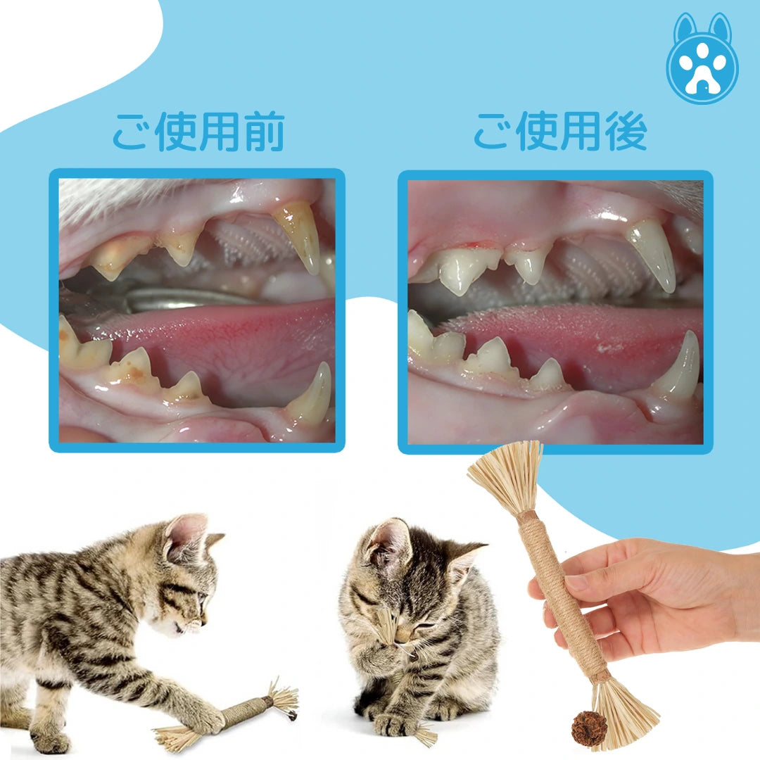 もふもふ幸せ® 天然またたび使用 猫ちゃん用デンタルケアスティック もふもふ幸せ® 天然またたび使用 猫ちゃん用デンタルケアスティック