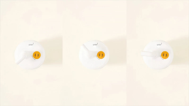 全方位に光を放つ360度回転ヘッド。猫 おもちゃ 自動の動きを上から見た様子。