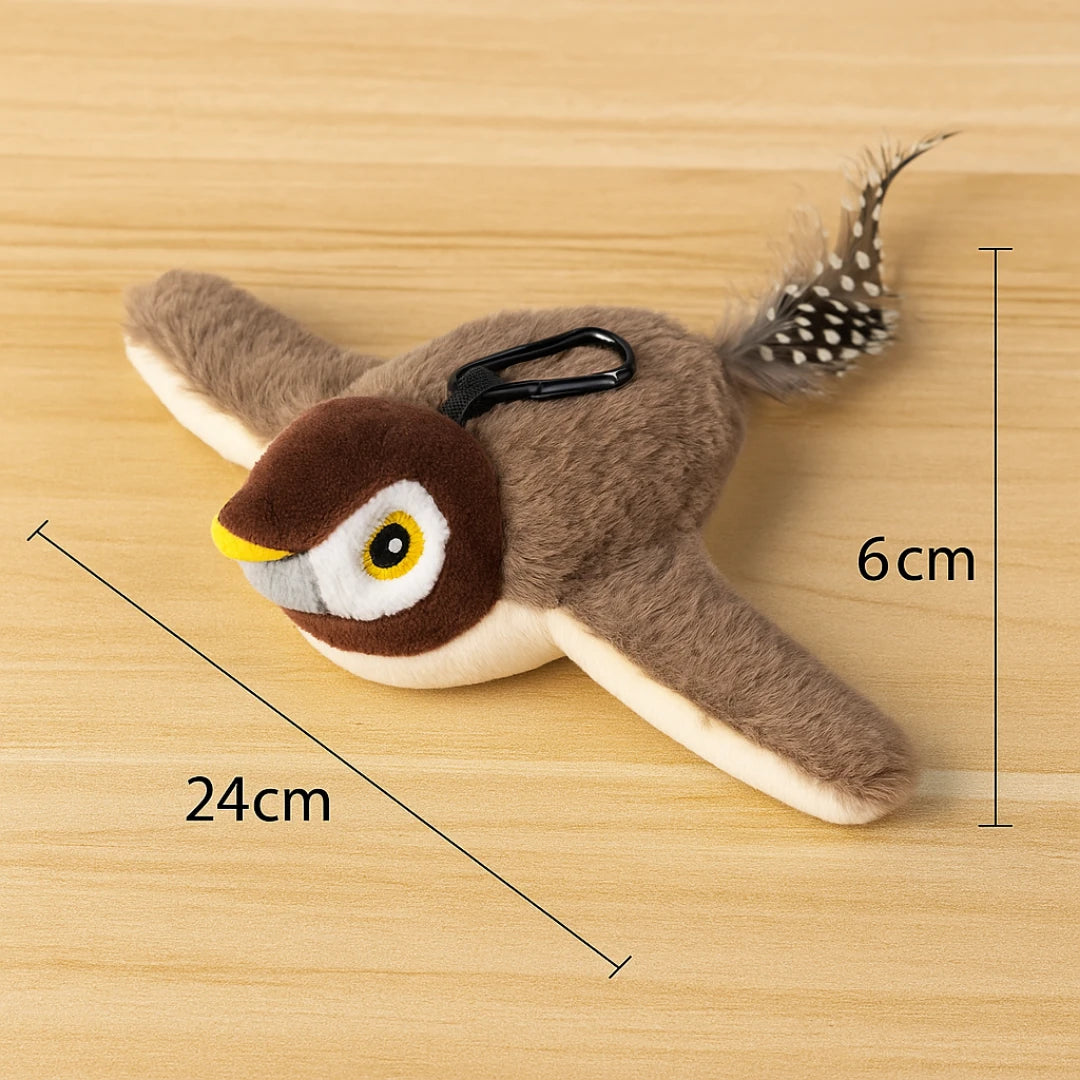 フラッピーバード2.0|リアルに動く&鳴く!猫用電動おもちゃ フラッピーバード2.0|リアルに動く&鳴く!猫用電動おもちゃ