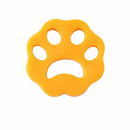 洗濯用ペット抜け毛取りクリーナー オレンジ・お花（ウェーブ）タイプ