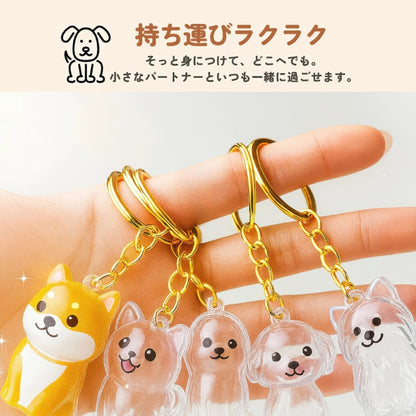 ペットメモリアルキーホルダー｜愛犬・愛猫の毛を身近に保存できる形見ケース