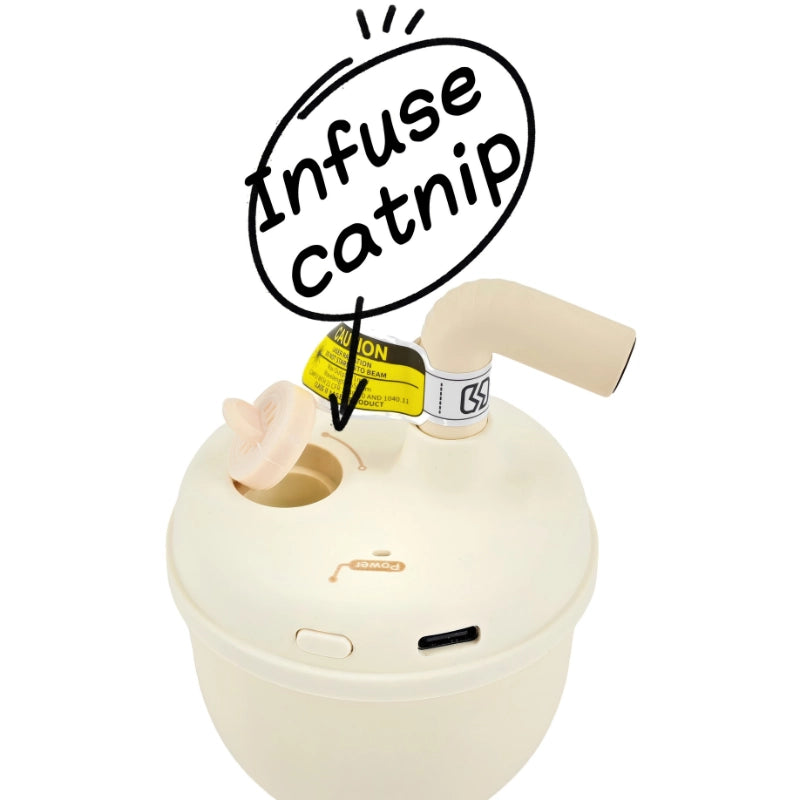 キャットニップを投入して嗅覚を刺激。香りと遊びを組み合わせて夢中になれる猫 おもちゃ。