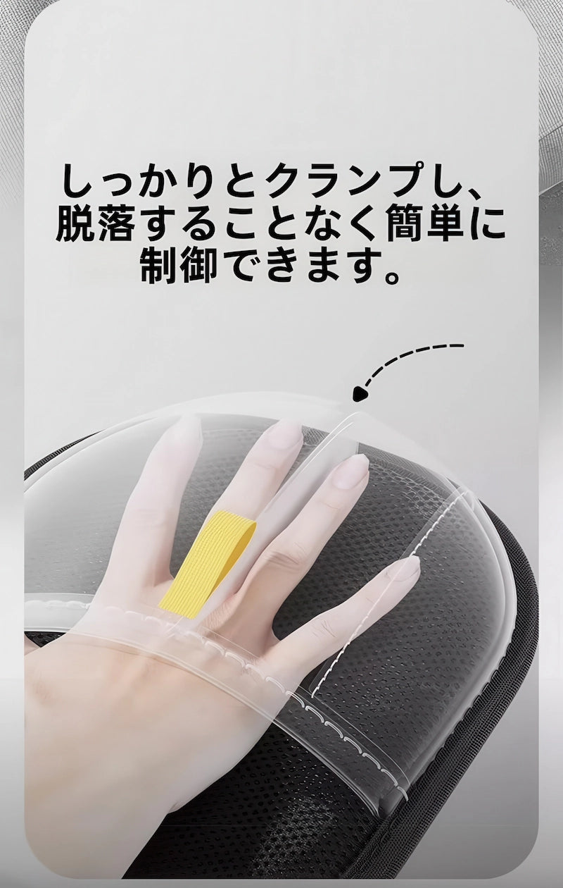 広範囲の脱毛と掃除が可能な静電多機能手袋 カーペットやラグの抜け毛除去