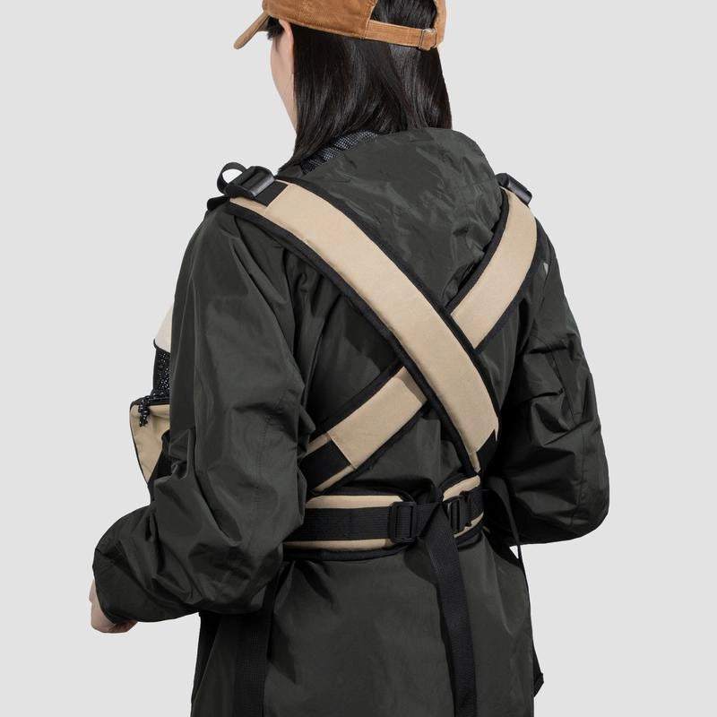 猫 前抱き リュック X型ストラップ 肩の負担軽減 均等分散