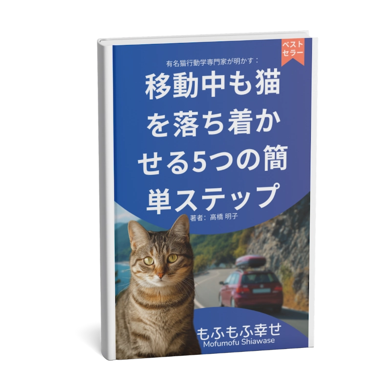 【無料特典】移動中も猫を落ち着かせる5つの簡単ステップ