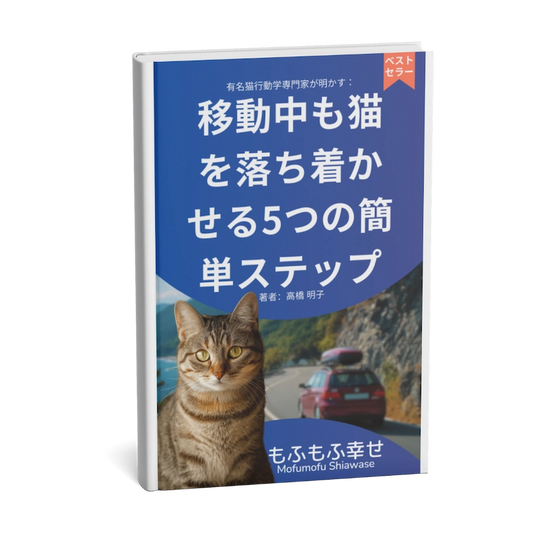 【無料特典】移動中も猫を落ち着かせる5つの簡単ステップ