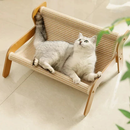 多頭飼いにも対応する頑丈設計。10kgまでの耐荷重で大型猫や小型犬にも使用可能な万能ペットベッド