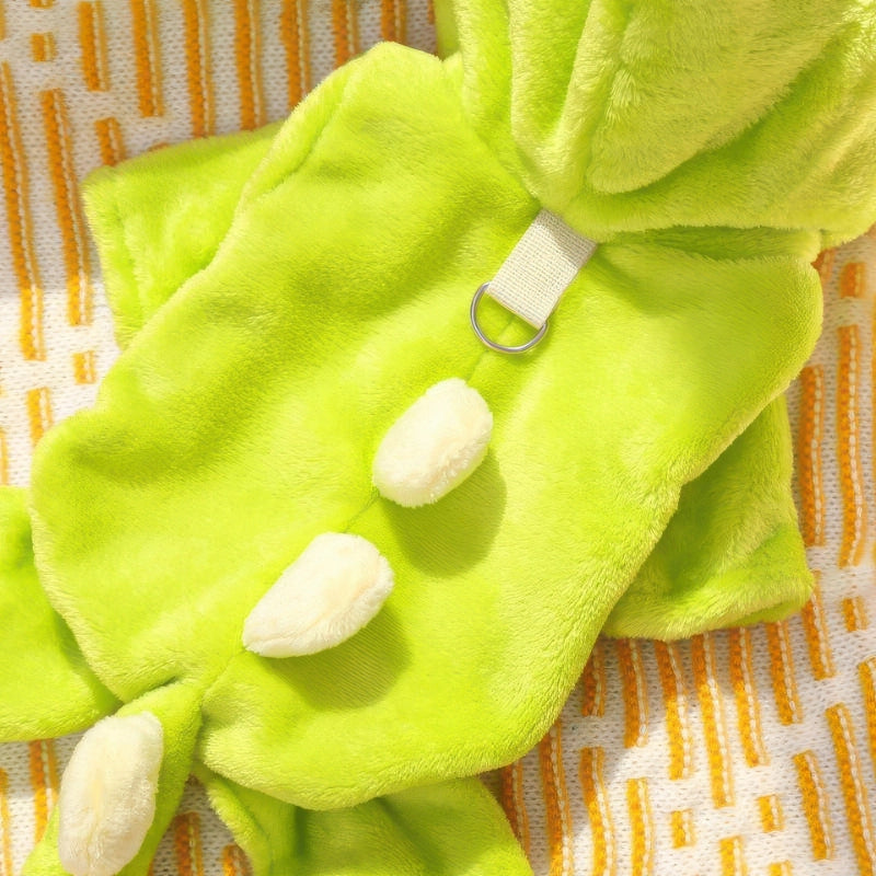 犬服 恐竜 背中 Dカン リードフック 金具 詳細