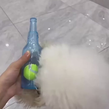 犬 噛むおもちゃ｜音が鳴って夢中になるボトル型トイ